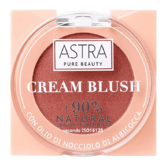 Astra Pure Beauty Cream Blush – Fard Naturale in Crema con Olio di Albicocca | 4 Tonalità