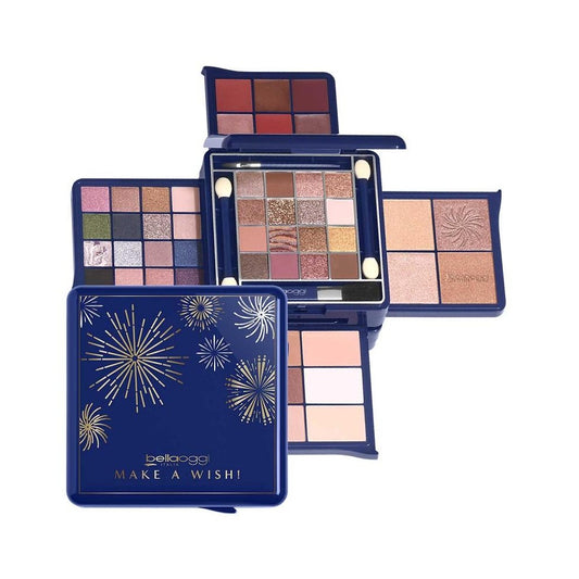 Bella Oggi Nude Studio Glow – Palette Make-Up Completa con 16 Ombretti, 2 Blush e 1 Illuminante (Copia)