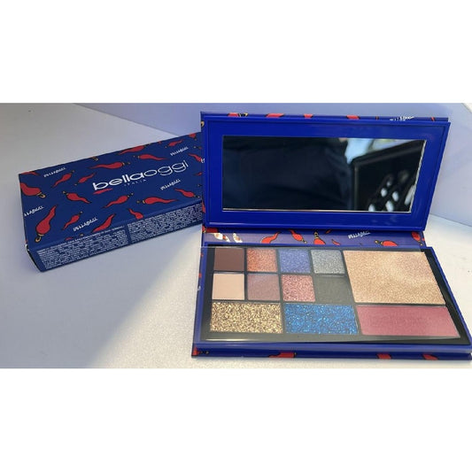 Bella Oggi Trousse The Fortune Il Corno Medium – Palette Make-Up Compatta con Ombretti, Blush e Illuminanti