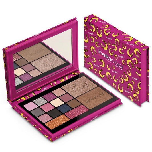 Bella Oggi Trousse The Fortune Il Ferro di Cavallo Large – Palette Make-Up Completa con Ombretti, Blush e Illuminanti