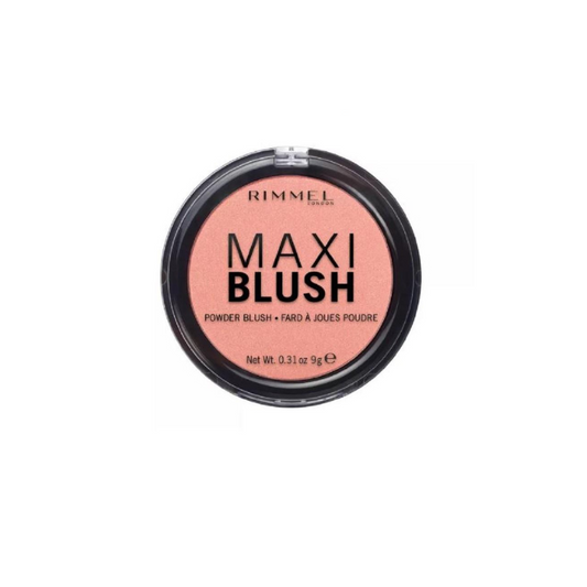 Rimmel Maxi Blush 9g – Fard in Polvere Lunga Durata per Guance