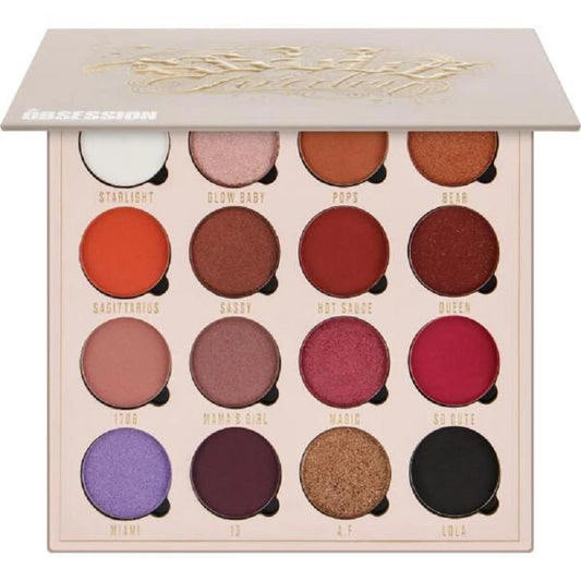 Revolution Belle Jorden Palette Ombretti – Trousse Make-up Occhi Naturale e Glam