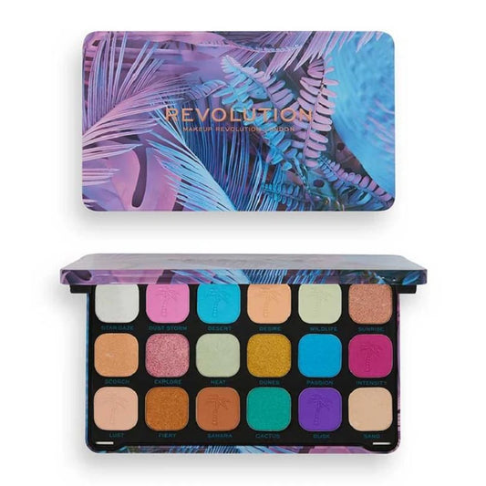 Revolution Forever Flawless Desert Desire – Palette 18 Ombretti Caldi Ispirati al Deserto