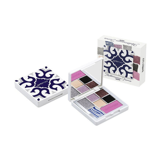 Bella Oggi Mediterranean Frame Trousse Vietri – Palette Make-Up Compatta con Ombretti e Blush